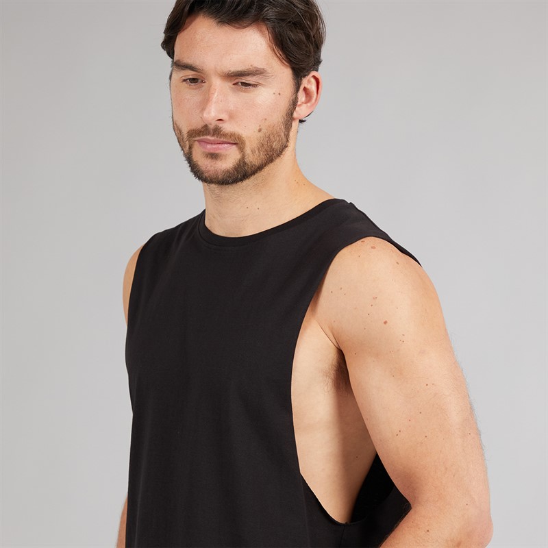 Kangaroo Poo Mens Tank Vest Black