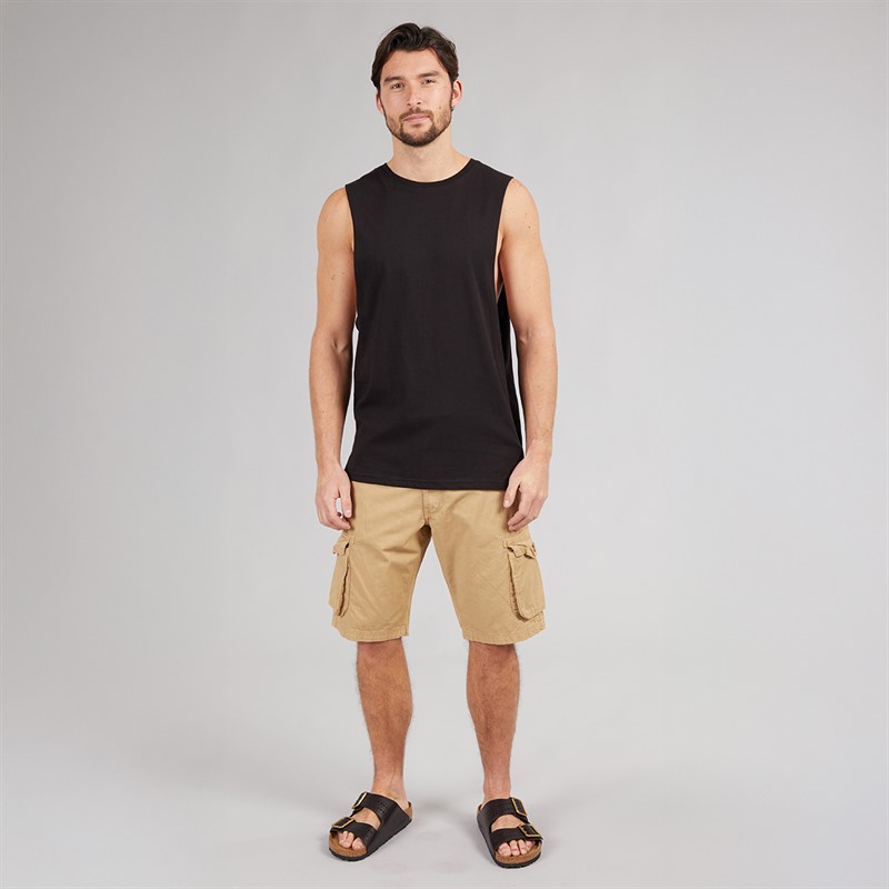 Kangaroo Poo Mens Tank Vest Black