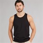 Kangaroo Poo Mens Muscle Back Vest Black
