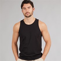 Kangaroo Poo Mens Muscle Back Vest Black