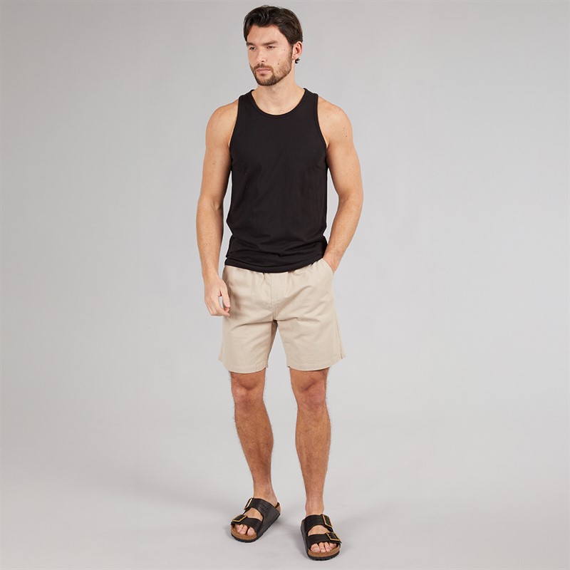 Kangaroo Poo Mens Muscle Back Vest Black