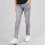 Kangaroo Poo Boys Skinny Fit Jeans Light Grey Wash