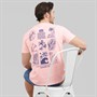 Kangaroo Poo Mens Tile Surf T-Shirt Pink