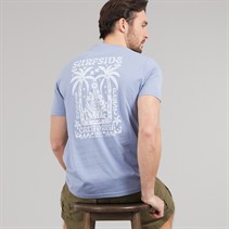 Kangaroo Poo Mens Surf T-Shirt Stonewash