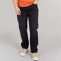 Kangaroo Poo Mens Loose Fit Jeans Black