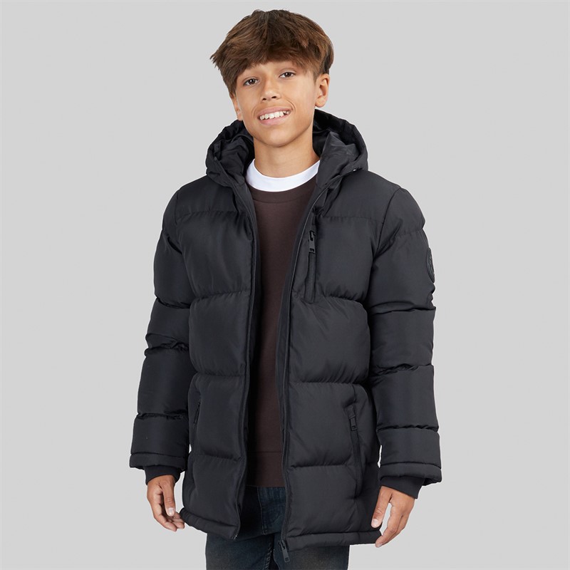 Kangaroo Poo Boys Padded Jacket Black