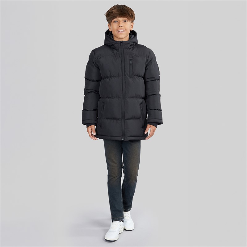Kangaroo Poo Boys Padded Jacket Black