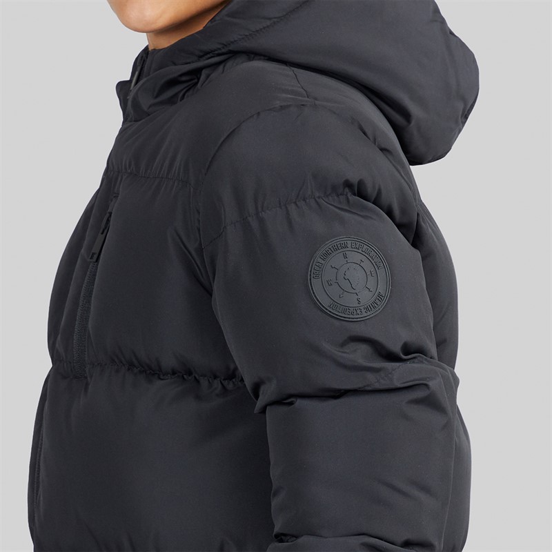 Kangaroo Poo Boys Padded Jacket Black