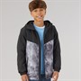 Kangaroo Poo Boys Hooded Jacket Black Print