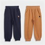 Kangaroo Poo Kids Two Pack Joggers Pastry Shell/Navy Blazer