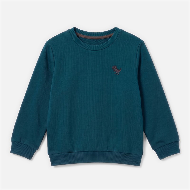 Kangaroo Poo Boys Two Pack Sweatshirt And Joggers Set Deep Teal/Asphalt