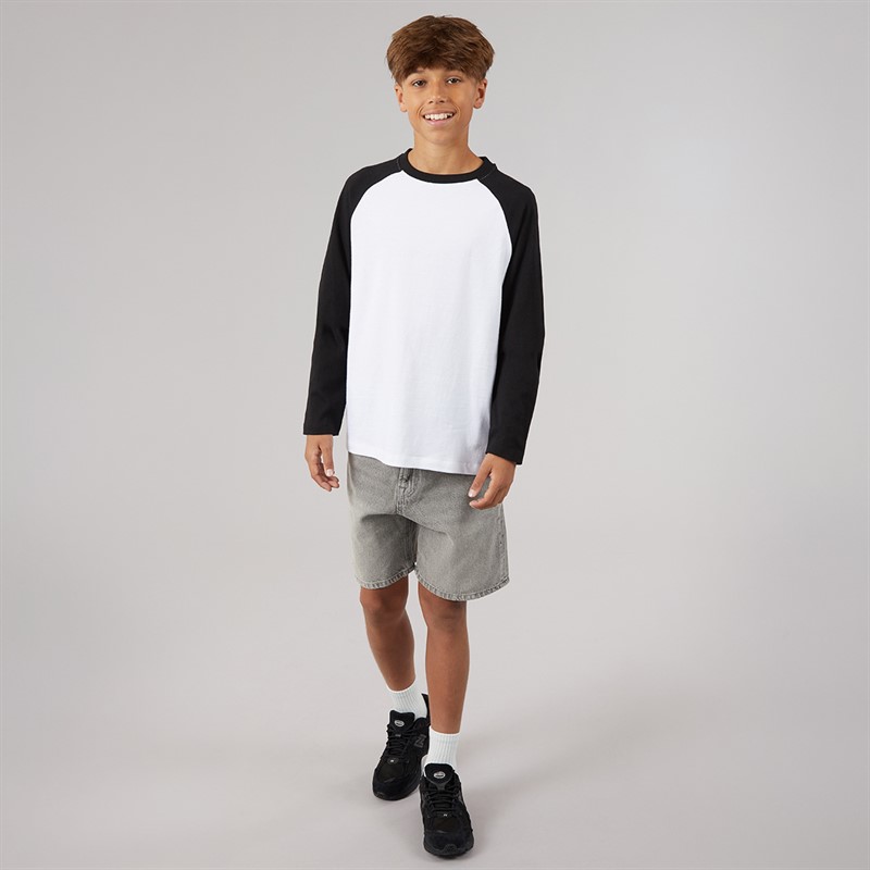 Kangaroo Poo Boys Three Pack Raglan Long Sleeve T-Shirts Multi