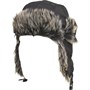 Kangaroo Poo Junior Faux Fur Lined Trapper Hat Black