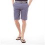 Kangaroo Poo Mens Cotton Shorts With Belt Indigo
