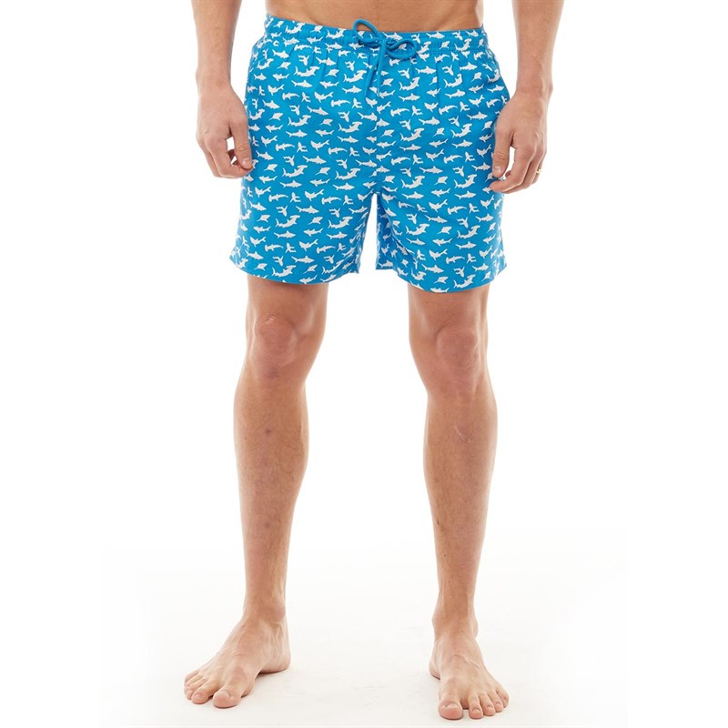 mens shark swim shorts