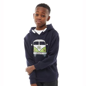 Kangaroo Poo Jongens Camper Van Hoodie Marineblauw kangaroo poo kopen in de aanbieding