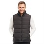 Kangaroo Poo Herren Gepolsterte Weste Schwarz