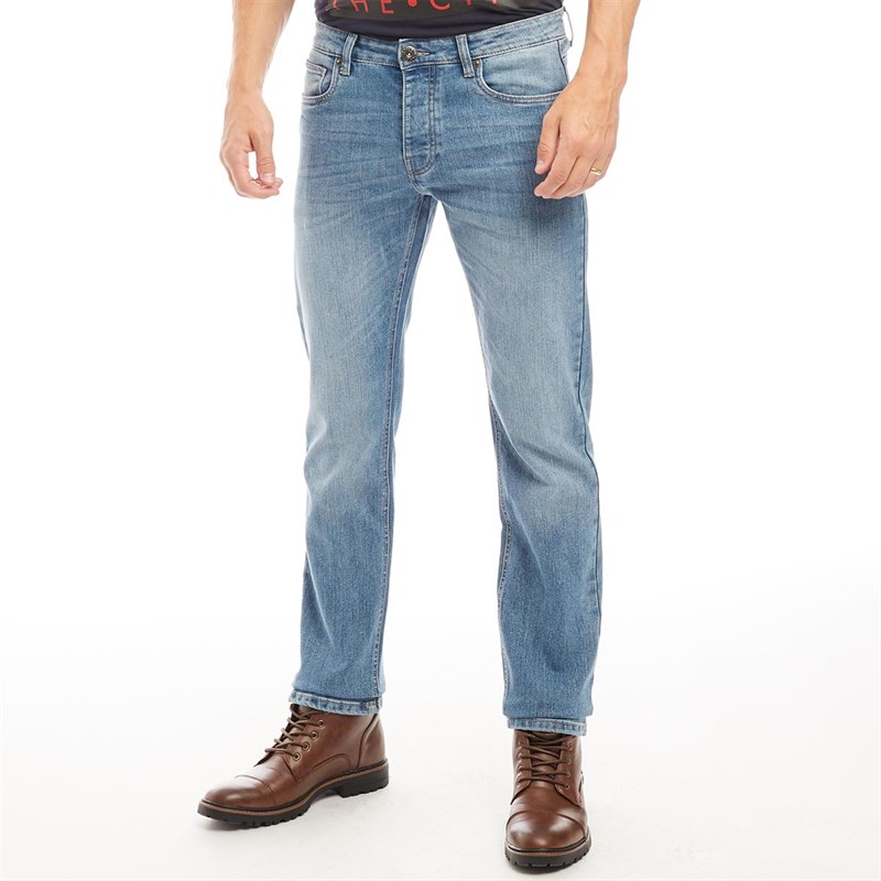 straight fit denim