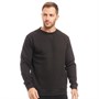 Kangaroo Poo Mens Crew Neck Sweatshirt Black