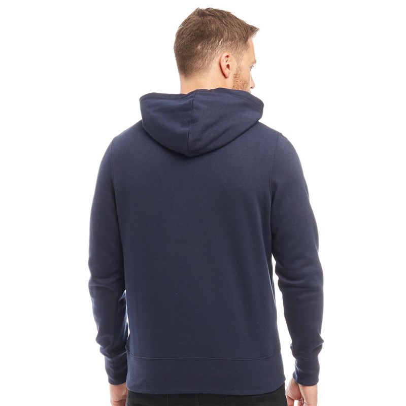 Buy Kangaroo Poo Mens Printed Hoodie Navy