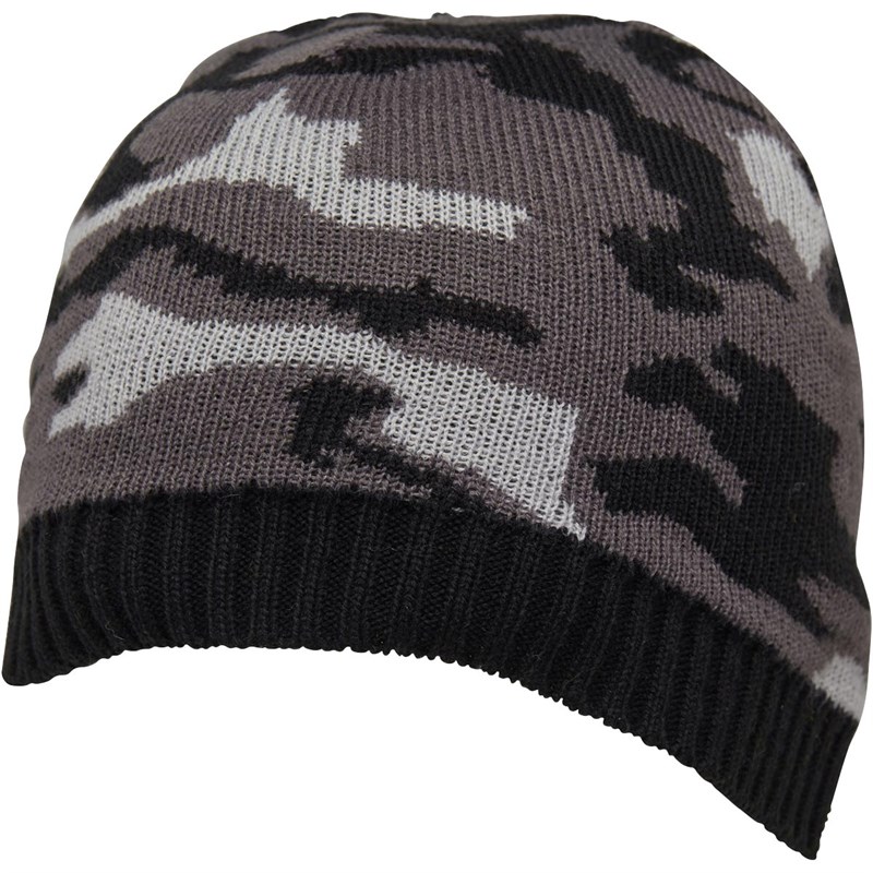 grey camo beanie