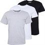 Kangaroo Poo Herren Basic Drei Pack T-Shirt Schwarz