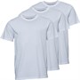 Kangaroo Poo Tee-Shirt Basic Trois Pack Homme Blanc