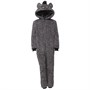 Kangaroo Poo Drenge Onesie Trækulsgrå