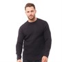Kangaroo Poo Herren Pullover mit Rundhalsausschnitt Navymeliert