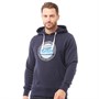 Kangaroo Poo Mens Printed Hoodie Navy