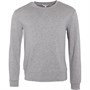 Kangaroo Poo Heren Sweater Gemeleerd Lichtgrijs