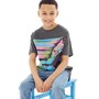 Kangaroo Poo Junior T-Shirt Donkergrijs