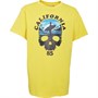 Kangaroo Poo Junior California Skull Print T-Shirt Yellow