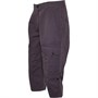 Kangaroo Poo Mens 3/4 Length Trousers Charcoal
