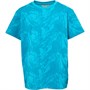 Kangaroo Poo Junior Marble Print T-Shirt Aqua