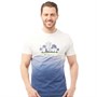 Kangaroo Poo Mens Printed T-Shirt Blue