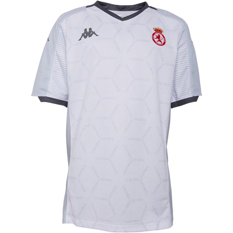 Buy Kappa Junior Boys CDL Cultural Leonesa Kombat Home Jersey White