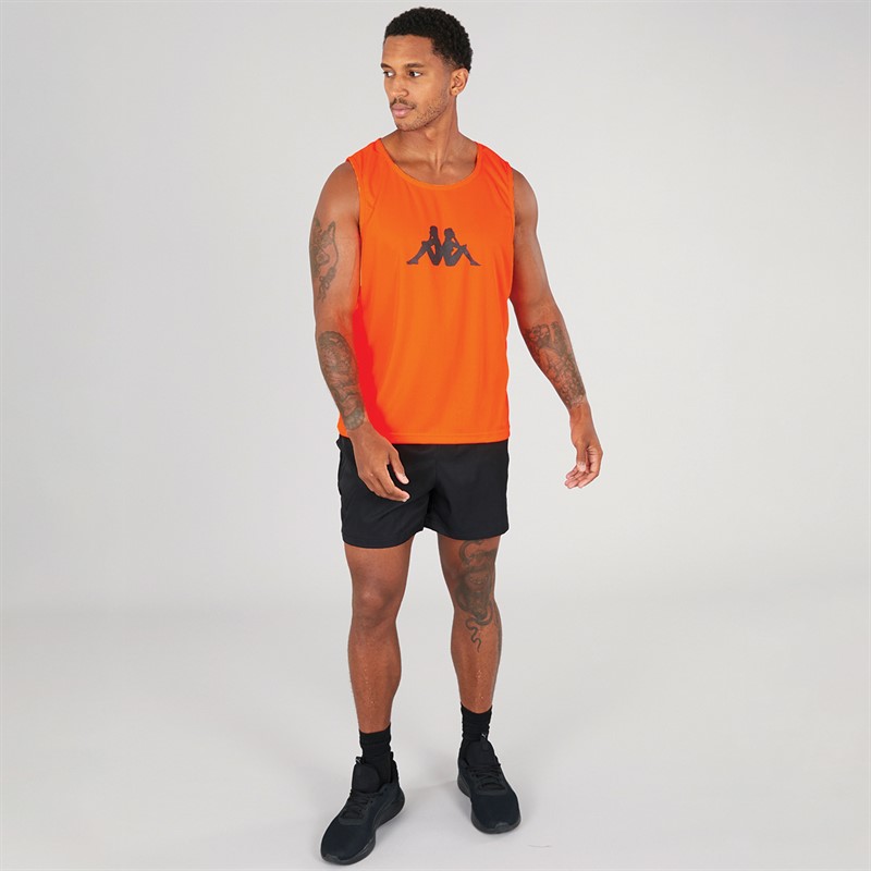 Kappa Mens Wreathe Training Bib Orange