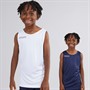 Kappa Boys Alble Reversible Sleeveless Training Top Navy/White