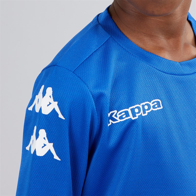 Kappa Boys Bolos Long Sleeve Training Top Royal Blue
