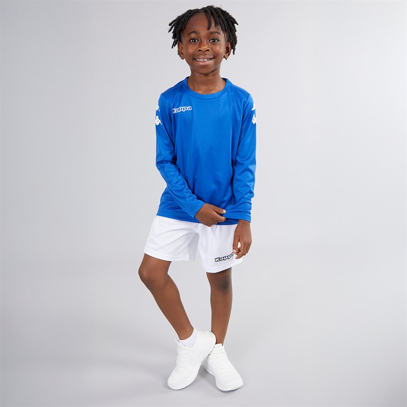 Kappa Boys Bolos Long Sleeve Training Top Royal Blue