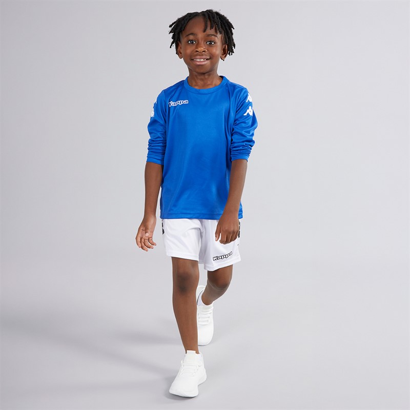 Kappa Boys Bolos Long Sleeve Training Top Royal Blue