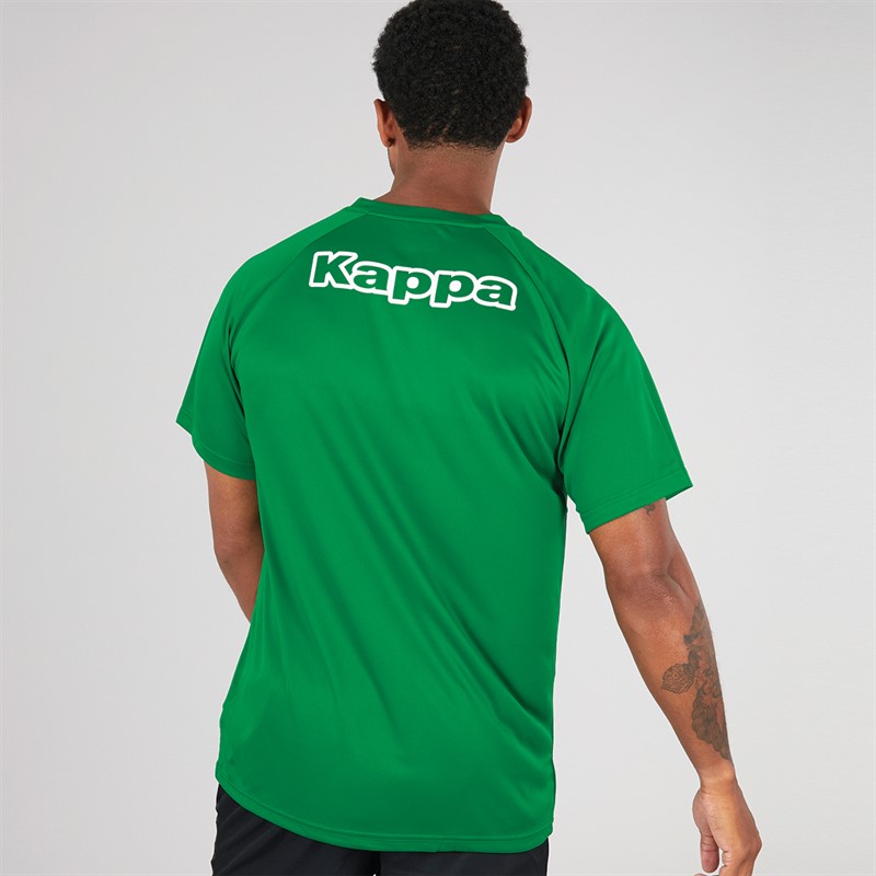 Kappa Mens Antel Training Top Green Oasis