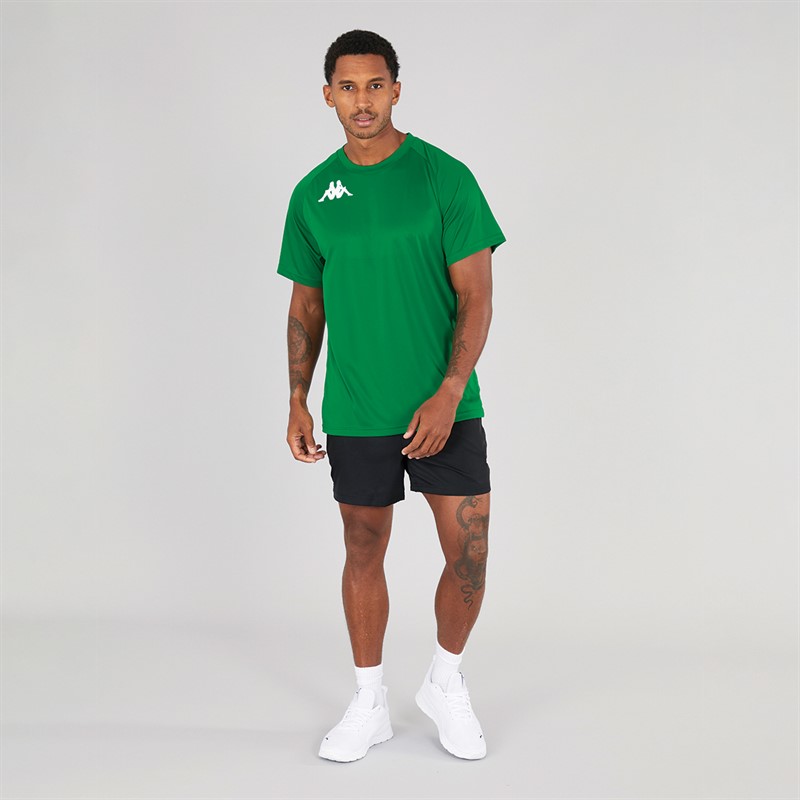 Kappa Mens Antel Training Top Green Oasis