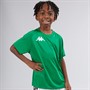 Kappa Junior Boys Antel Training Top Green Oasis