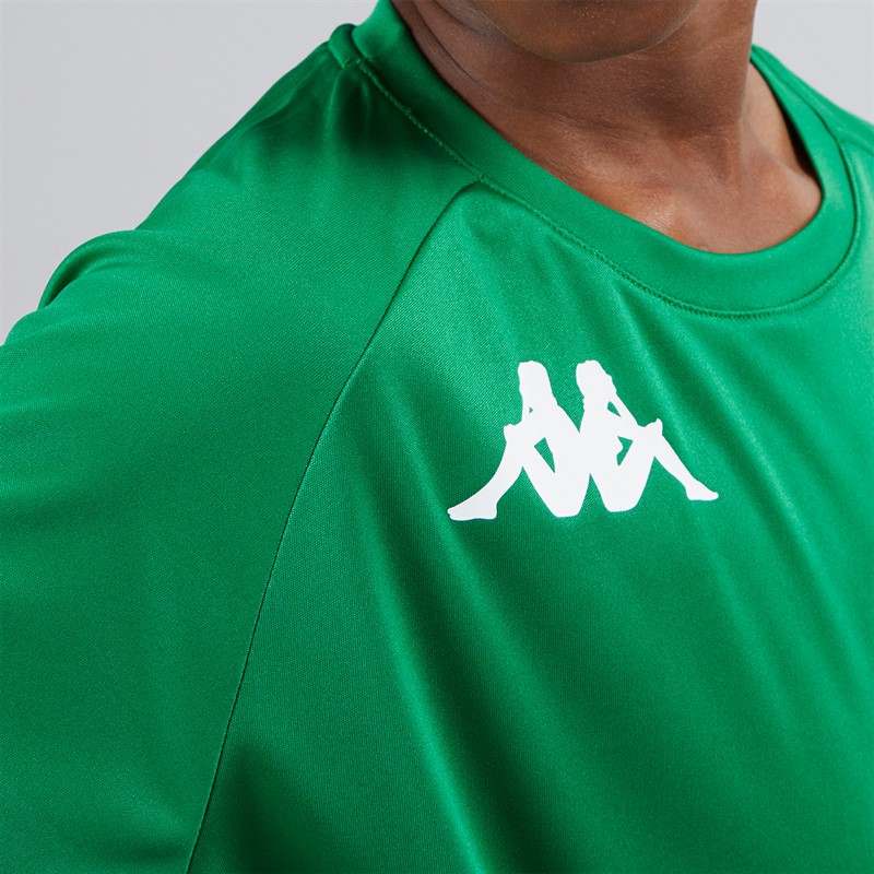 Kappa Junior Boys Antel Training Top Green Oasis