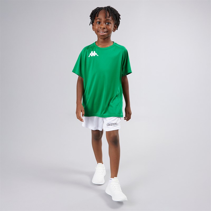 Kappa Junior Boys Antel Training Top Green Oasis