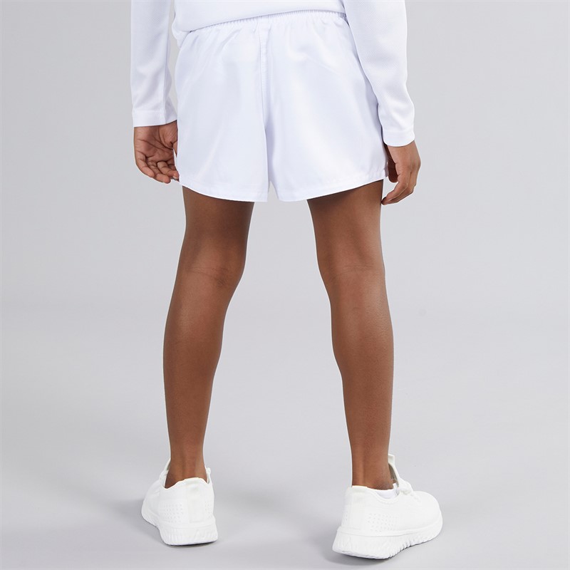 Kappa Junior Boys Alfred Rugby Shorts White