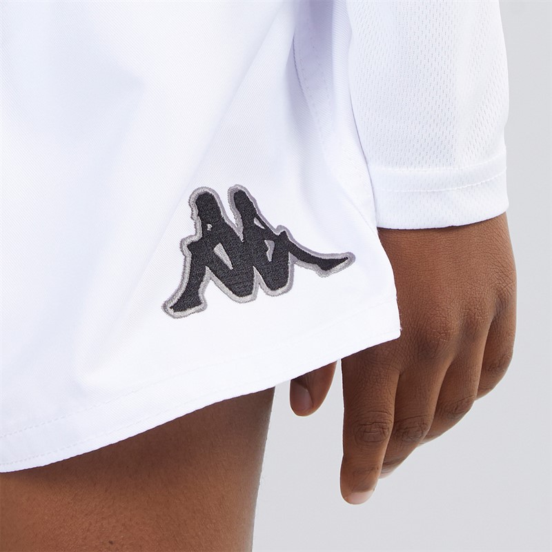 Kappa Junior Boys Alfred Rugby Shorts White