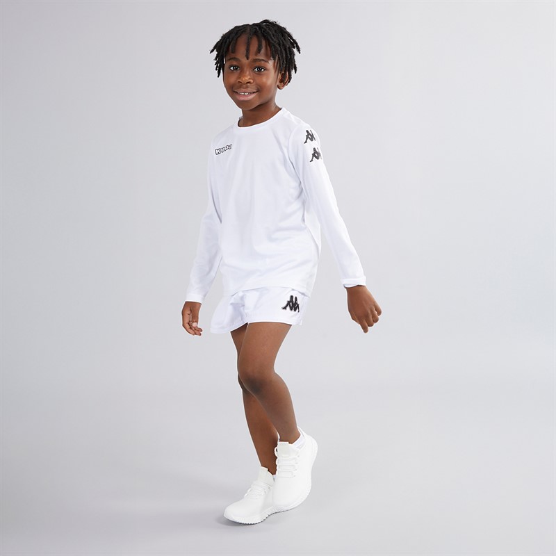 Kappa Junior Boys Alfred Rugby Shorts White